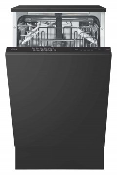 cda cdi4121integrated slimline dishwasher, 10 place settings, 6 programmes