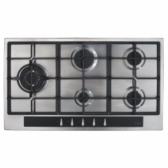 cda hg9351ss 90cm gas hob in stainless steel