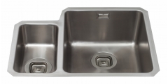 cda the kvc30lss is a stainless steel undermount one and a half bowl sink